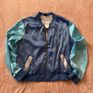 Disney Stitch Satin Bomber Jacket